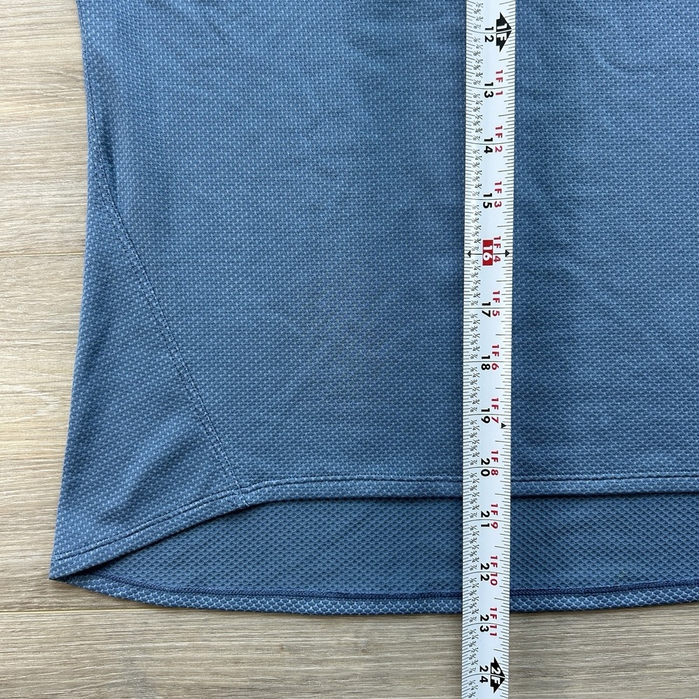 NWT Oiselle Size 2 Flyout Long-Sleeve Top Stratus Blue Thumbholes Polartec - Picture 9 of 11